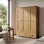 Armoire en bois massif Topazio 53,3 "3D2S