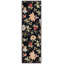 Chelsea Floral Area Rug In Black-731521071