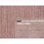 Tapis oriental rose 9 pi x 12 pi, laine douce, tissé à la main, motif Striae moderne uni, ton sur ton, tapis oriental