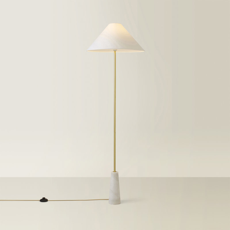 Vassilieva 148cm Gold Traditional Floor Lamp