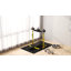 SPORTNOW Vertical Leg Press Machine 300 kg Capacity for Home Gym Yellow