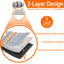 Couverture imperméable pour pique-nique, 3 couches, (orange)
