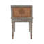Furniture Classics Castlewood Greige Mahogany Cane Bench