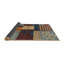 Tapis décoratif multicolore à motif abstrait-1444968727