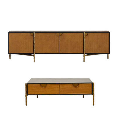 Retro TV Home Tea Table Combination