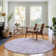 Premium Machine Washable Arnette Lavender Rug
