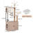 Cat Tree with Litter Box Enclosure