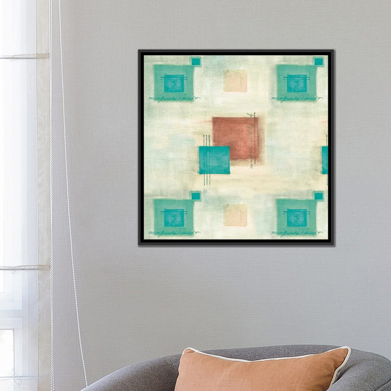 "Rhythm" par Maria Trad, impression sur Cavas, H 37 po x l 37 po x P 1,5 po, Pas de tapis, Toile tendue