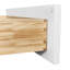Armoire blanche 30 po avec tiroir à fermeture en douceur