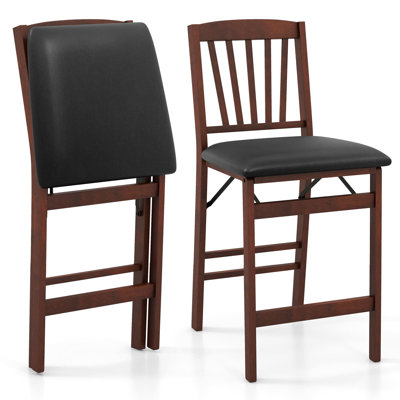 62cm H Upholstered Folding Side Chair
