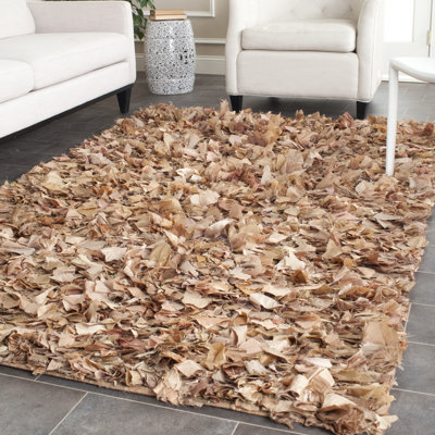 Daenerys Solid Colour Hand Woven Area Rug