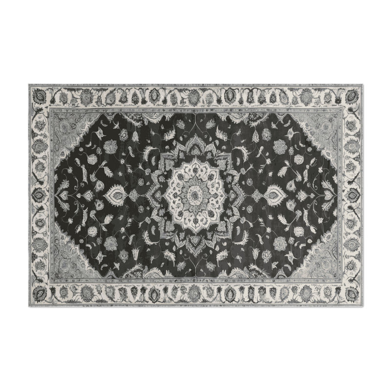 Tapis d'intérieur et d'extérieur Tabriz, Rectangulaire 3 pi x 5 pi
