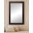 Shmuel Wood Framed with Safety Backing Ideal for Bathroom / Vanity Mirror-726897504-717736005