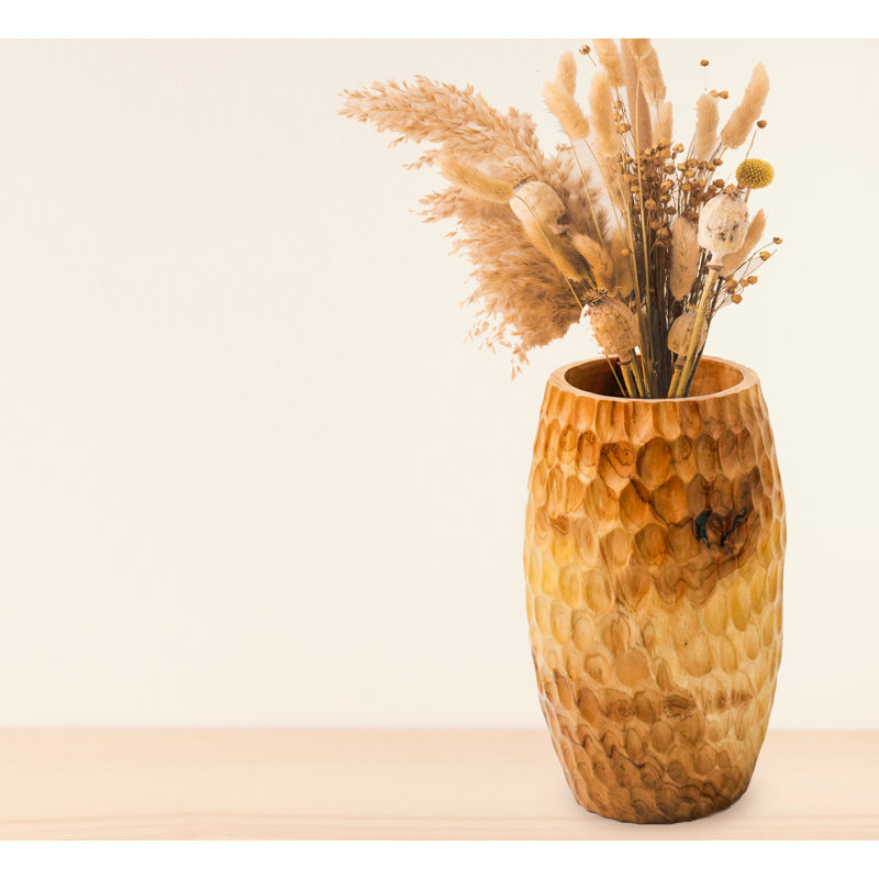 Centre de table décoratif en nid d'abeille Cropsey, H 7 po x l 7 po x P 12 po