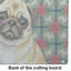 Planche à découper en verre Fawn Pug