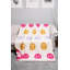 Jeté de luxe multicolore Happy Face -114351981