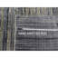 Tapis carré en laine noué à la main 12 pi 3 po x 12 pi 1 po gris et noir CEBCD5BD5EC1424A9FF96ea9ea87ca02