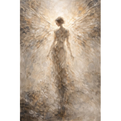 Divine Radiance Wrapped Canvas Wall Art