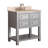 Brooks 31'' Single Bathroom Vanity with Marble Top-376994500-298052833-298052846