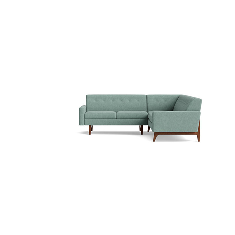 Tyler Sectional, Right Hand Facing, Performance Weave - Spa