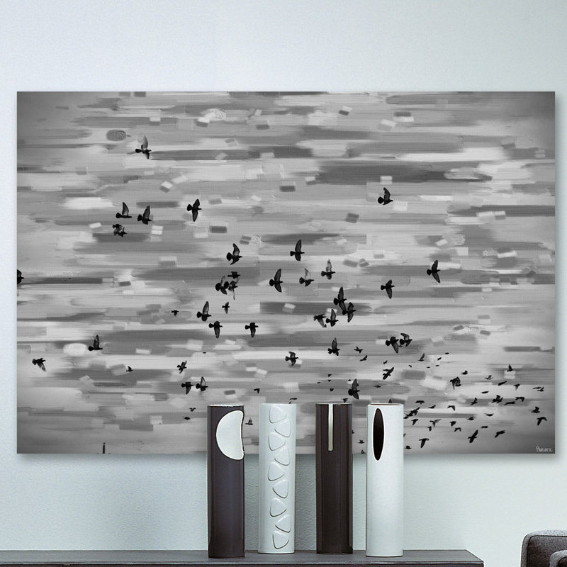 1 Piece Wrapped Canvas Wall Art, 101.6cm H x 152.4cm W x 3.8cm D