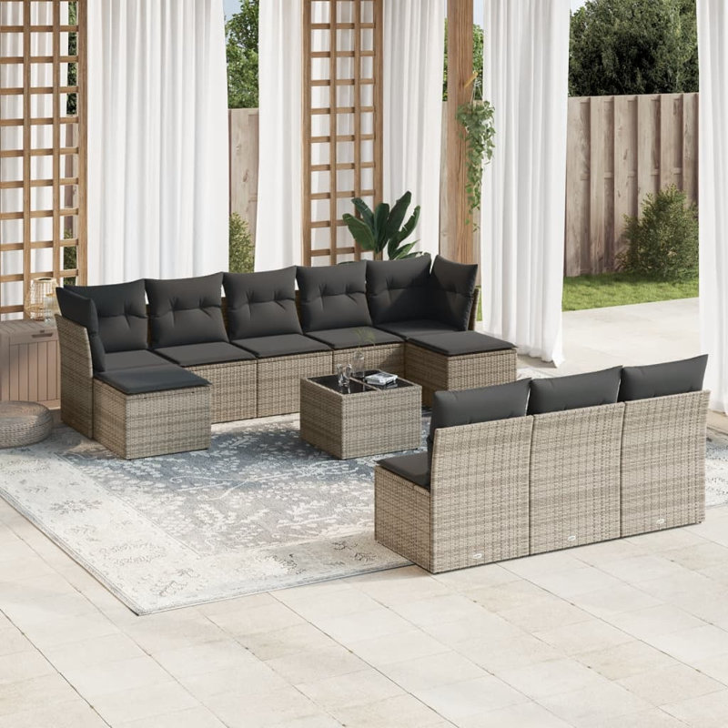 Ensemble de canapé de jardin Vidaxl