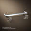 Avid 24-In Double Towel Bar-1408021105