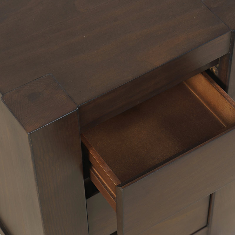 Table de bout transitionnelle moderne Bragenham