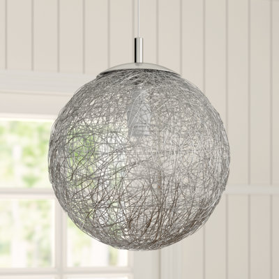 Keen 1 - Light Chrome Sphere Pendant