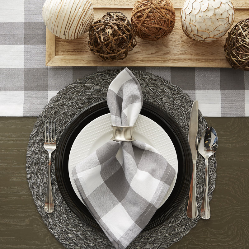 Buffalo Check Table Topper