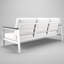 Canapé d'extérieur en métal avec coussin Sunbrella Townsend-1270073612-1270073619