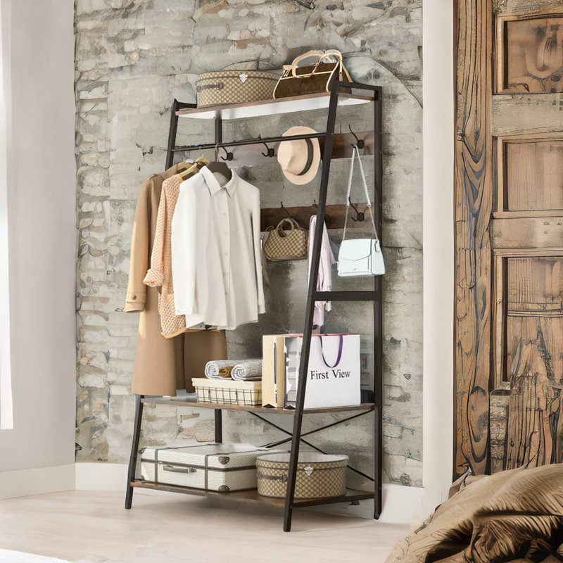 Teton 75.5cm Clothing Rack
