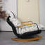 Light luxury ink knit rocking chair