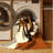 Machine Washable Pavanvir African Wild Dog Modern Abstract Rug in Beige – Beige Binding-689903133