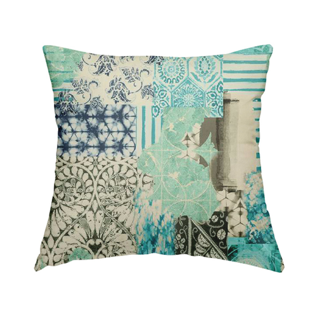 Heer Patchwork Rectangular Cushion