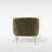 Samouri Modern Channel Tufted Barrel Accent Chair-511515494