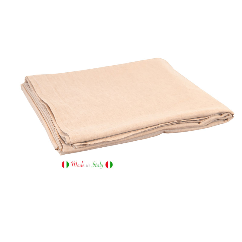 Cotton /Linen Blend Tablecloth 140X250 Cm Natural, 140cm W x 350 L