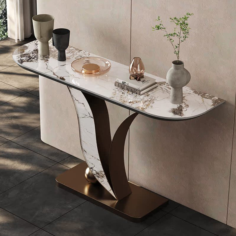 Console de style italien moderne, H 33,4 po x l 47,2 po x P 13,7 po