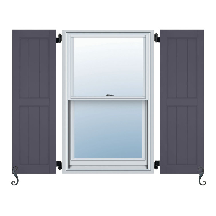 Paire de volets et de lattes Atlantic