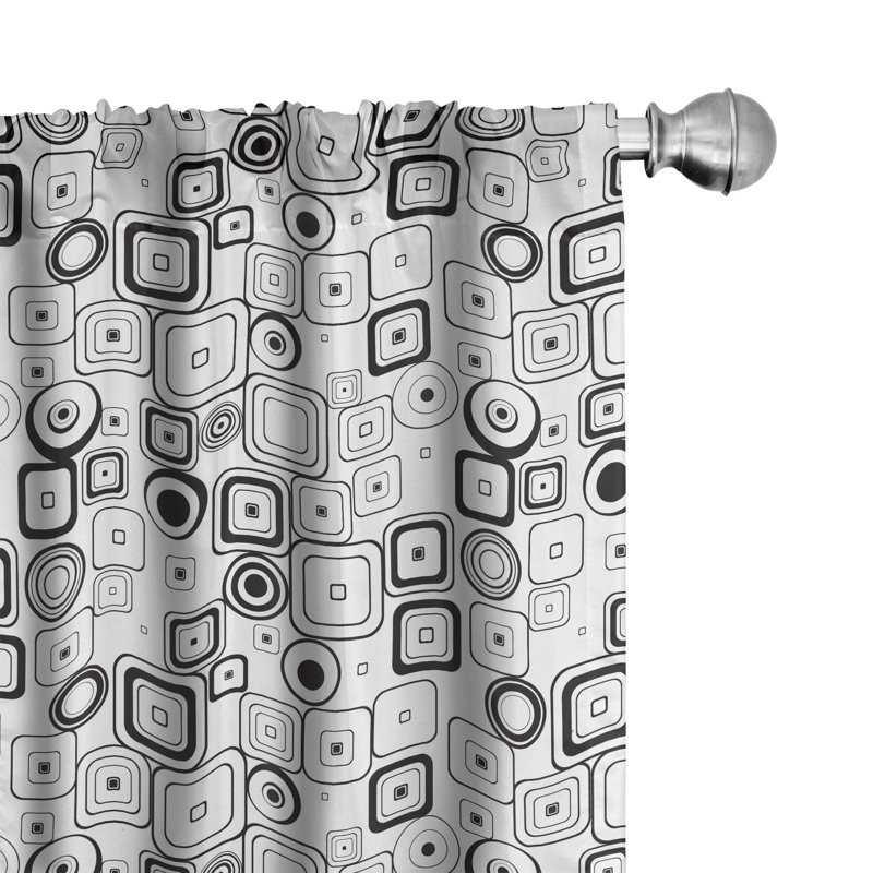 Room Darkening Curtain Pair, 28" x 84"