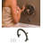 INVISIA Accent Ring in Oil Rubbed Bronze, Designer Luxury Grab Bar 2-in-1 (500 lb. Capacity)