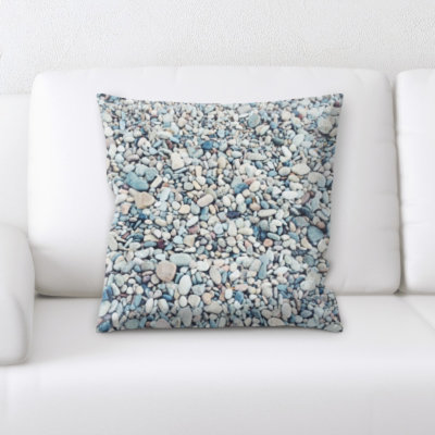 Flat Aerial Shots Microsuede Reversible Throw Pillow