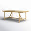 Darya 80" Farmhouse Dining Table