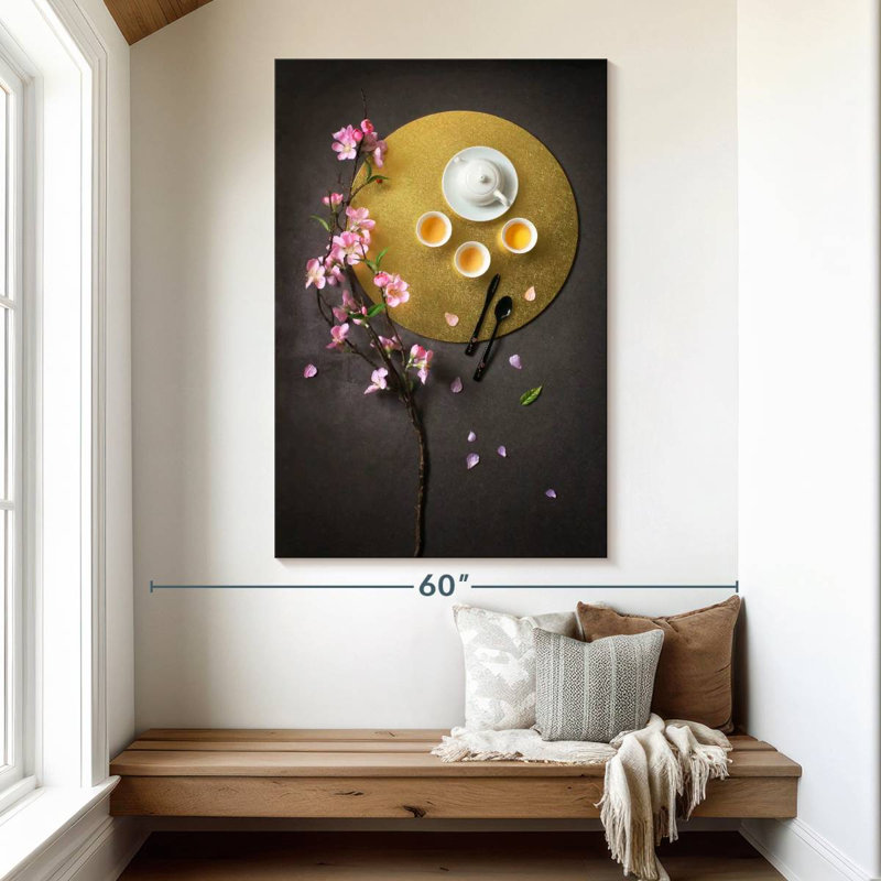 Yarlin Spring Tea Appreciation, 51" H x 34" W