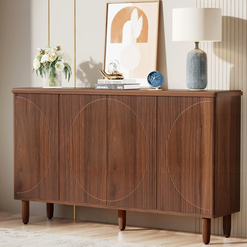 Buffet 59,74 "avec buffet moderne avec rangement