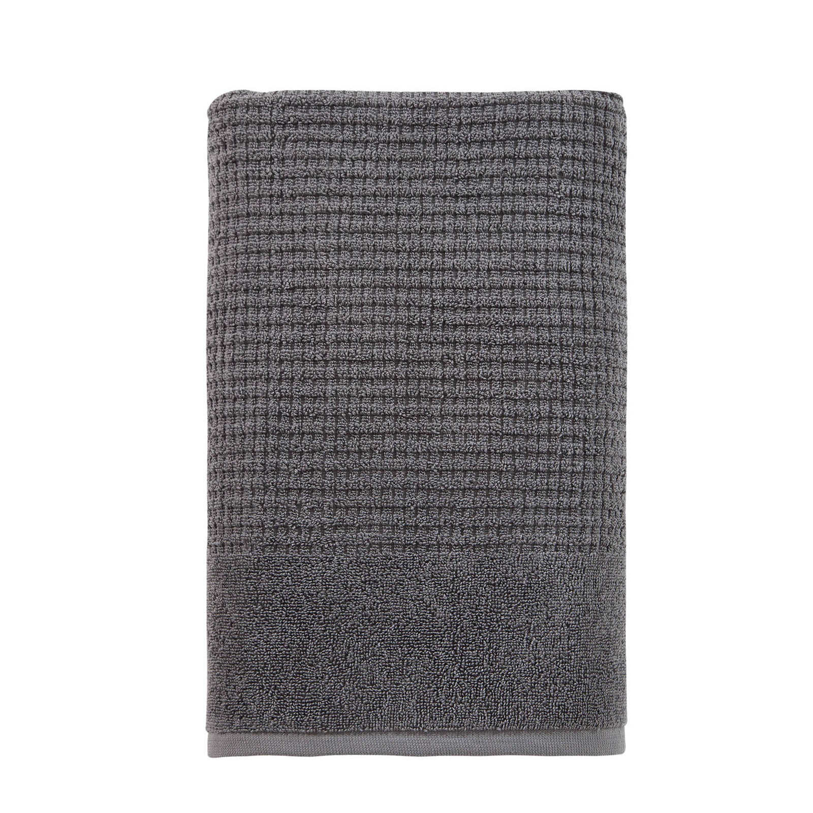 Earline Turkish Cotton Bath Towel, Gray