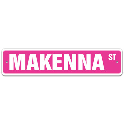 Plaque de rue Martyna