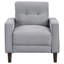 Fauteuil d'appoint rembourré Harvey