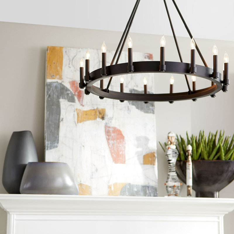 Sharp Ceramic / Porcelain Table Vase, 12" H x 6.5" W x 6.5" D