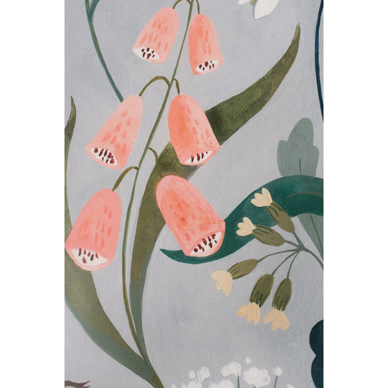 Floral Wallpaper by Kelsey Garrity Riley, Non-Pasted